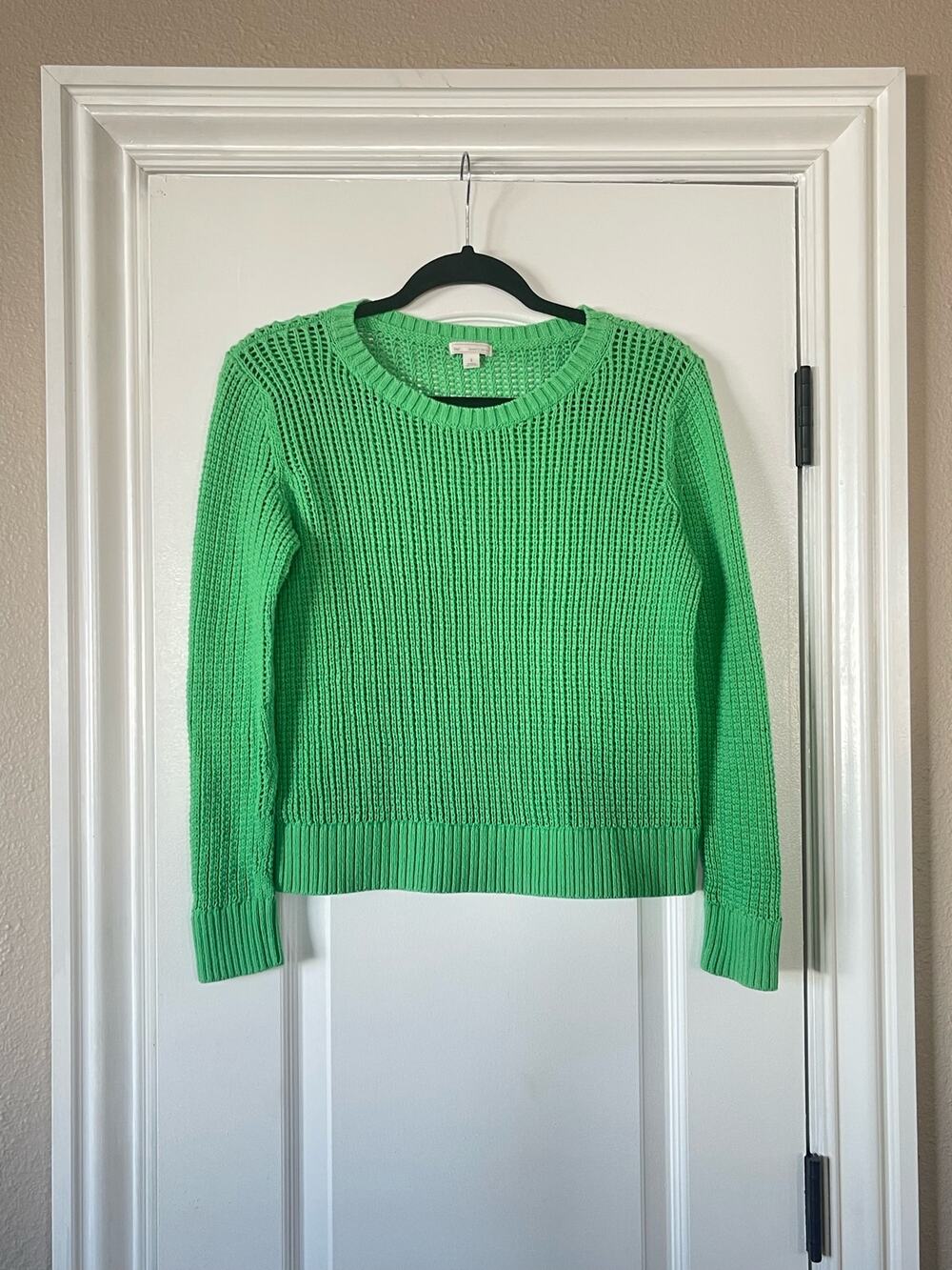 Gap Stitch Sweater Crew Neck Long Sleeve Size Small